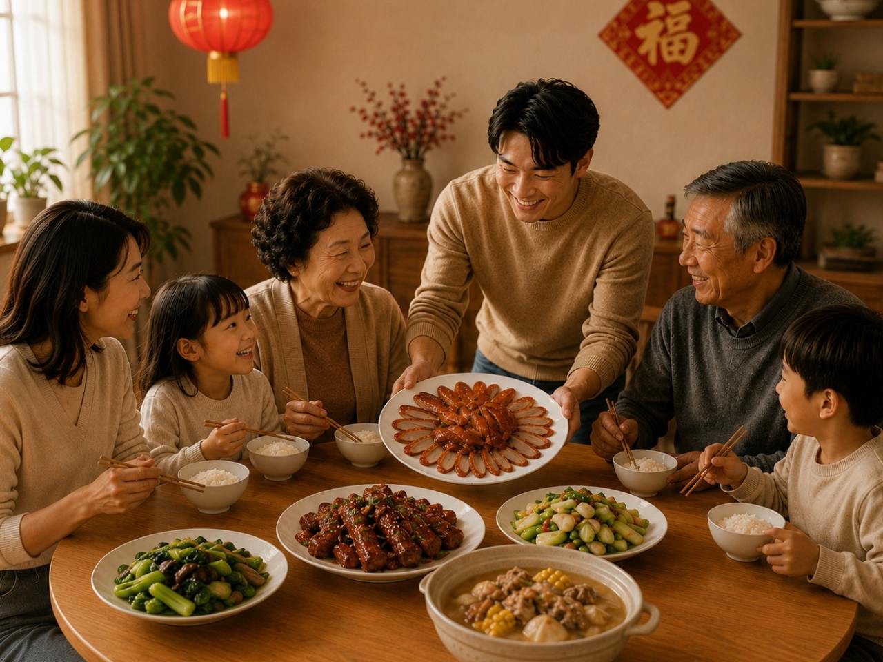回家陪父母